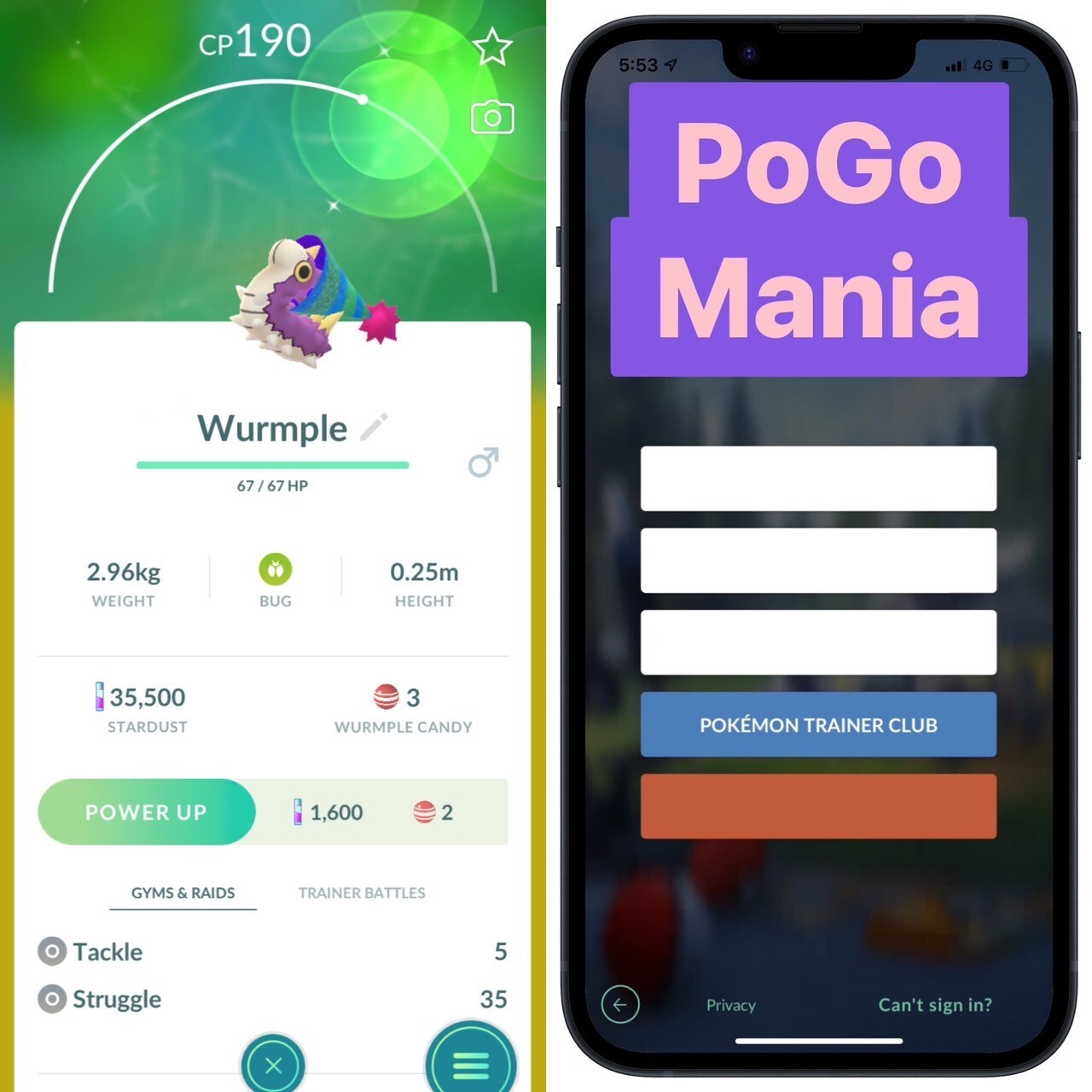 Shiny Wurmple wearing a party hat✨mini PTC 20k✨(read description)