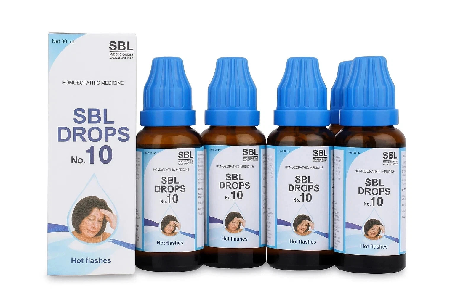 SBL Drops No.10 Homeopathic Drop 30 ml Pack Of 5