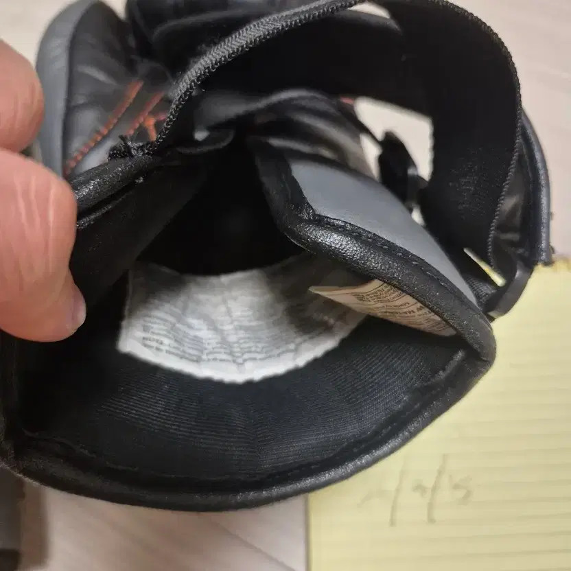 Rival RB11 Boxing Gloves L Size Black & Orange Design