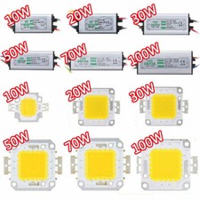 100W LED Driver LED Chip Bulb 110V 220V 10W 20W 30W 50W 12V 24V Power Supply