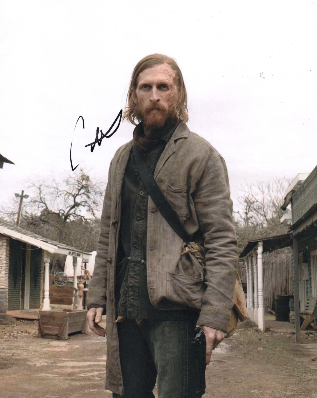 AUSTIN AMELIO SIGNED PHOTO (11) FEAR /  THE WALKING DEAD