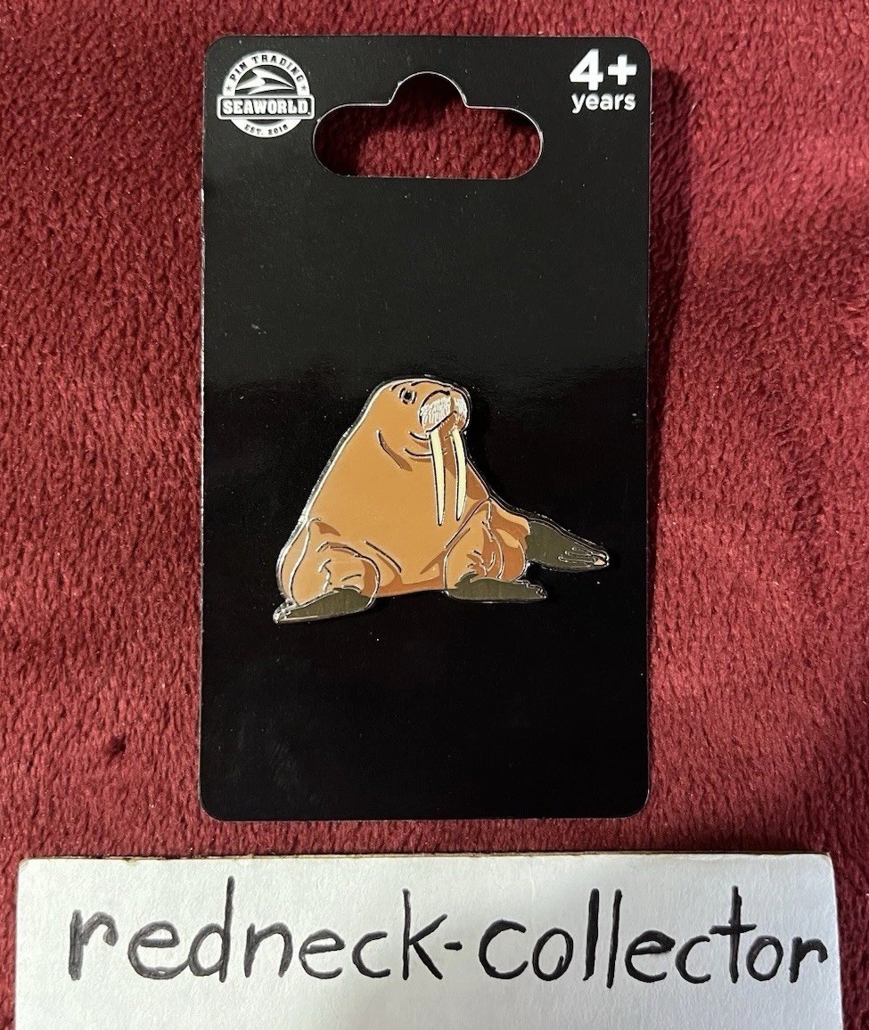 NEW Sea World WALRUS Pin Seaworld Pin Trading
