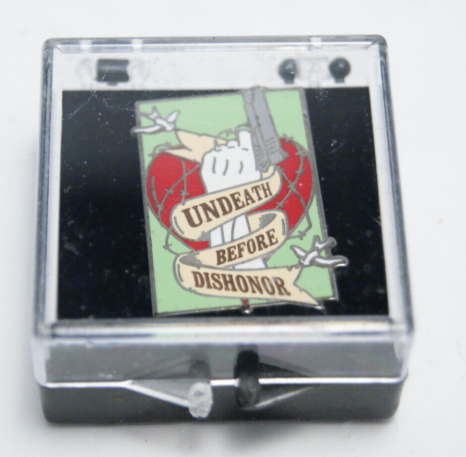 Graphic Novel Enamel Pin Military Horror Comic Book Start Up