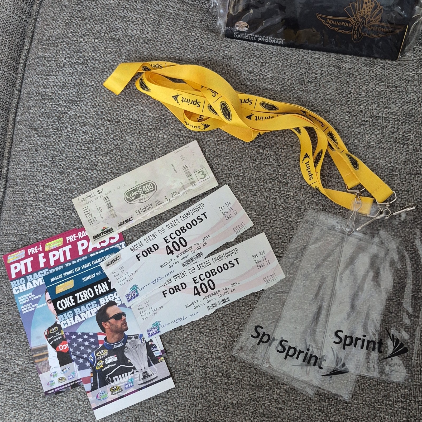 Ford EcoBoost 400 NASCAR Tickets Homestead-Miami Speedway Sec 236 Row 24A Nov 16