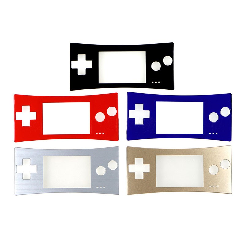 For Nintendo Game Boy Micro GBM Console Front Faceplate Housing Case Shell Cover