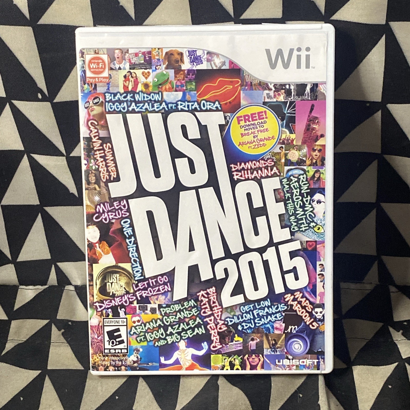 Just Dance 2015 (Nintendo Wii, 2013) Case And Manual Only (no Game)