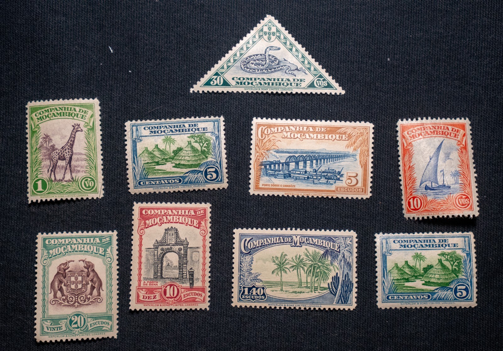 1937 Mozambique Stamps
