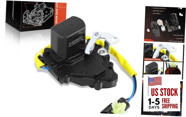  Door Lock Actuator Compatible with Kia Vehicles - Rear Left Driver Side