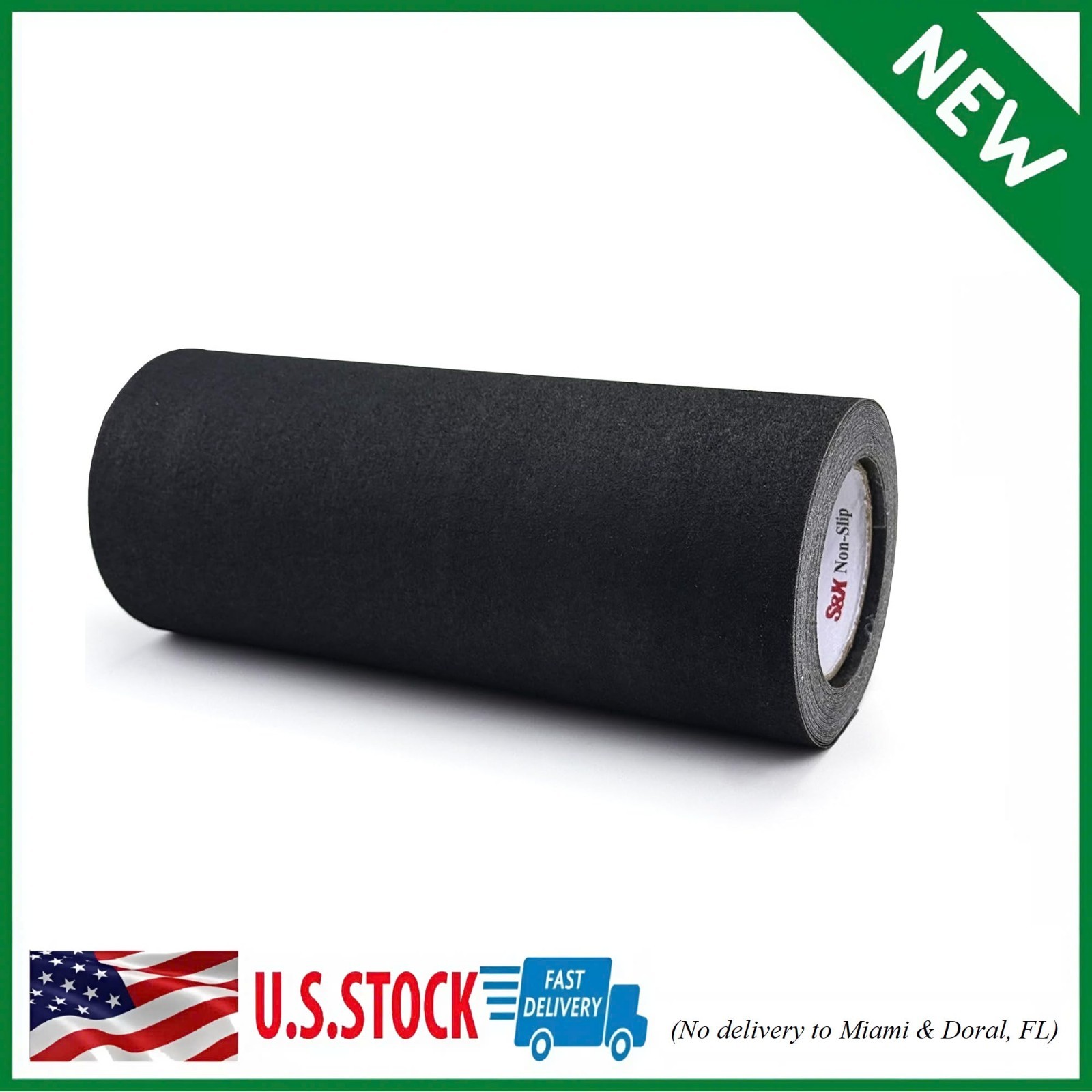 Non Slip Grip Tape 12x33 ft Waterproof Durable Anti Slip Safety Tape for Stai...