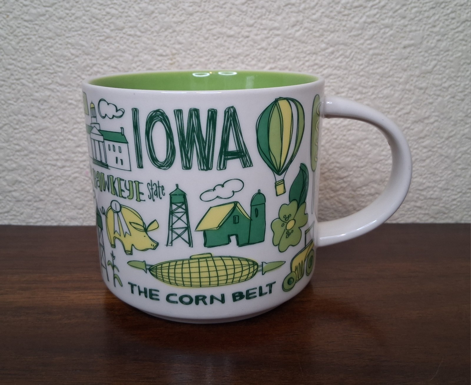 Starbucks Been There Series Iowa Coffee Mug 14 oz