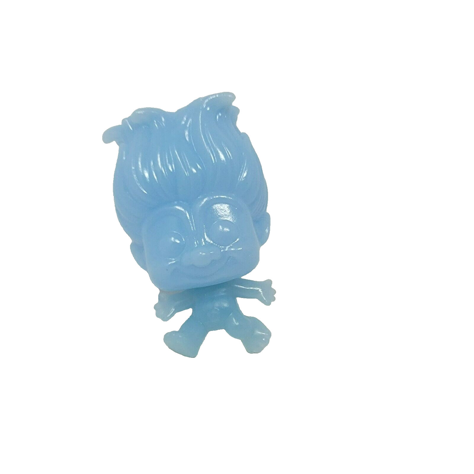 Funko Mystery Minis Good Luck Trolls Translucent Upside Down Troll B&N Exclusive