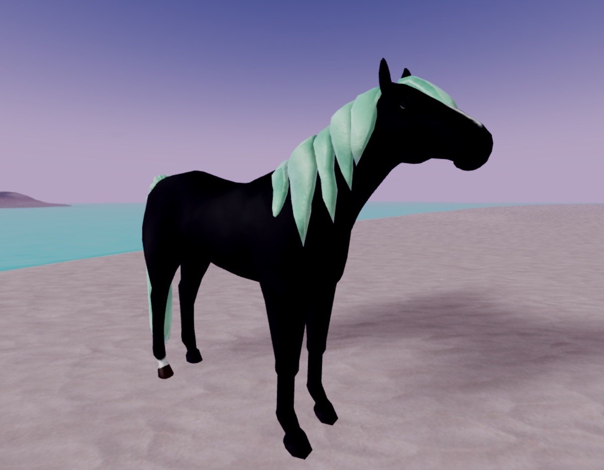 Wild Horse Islands 🌸 IUH  Black Glacier Green Tb Thoroughbred  🌸