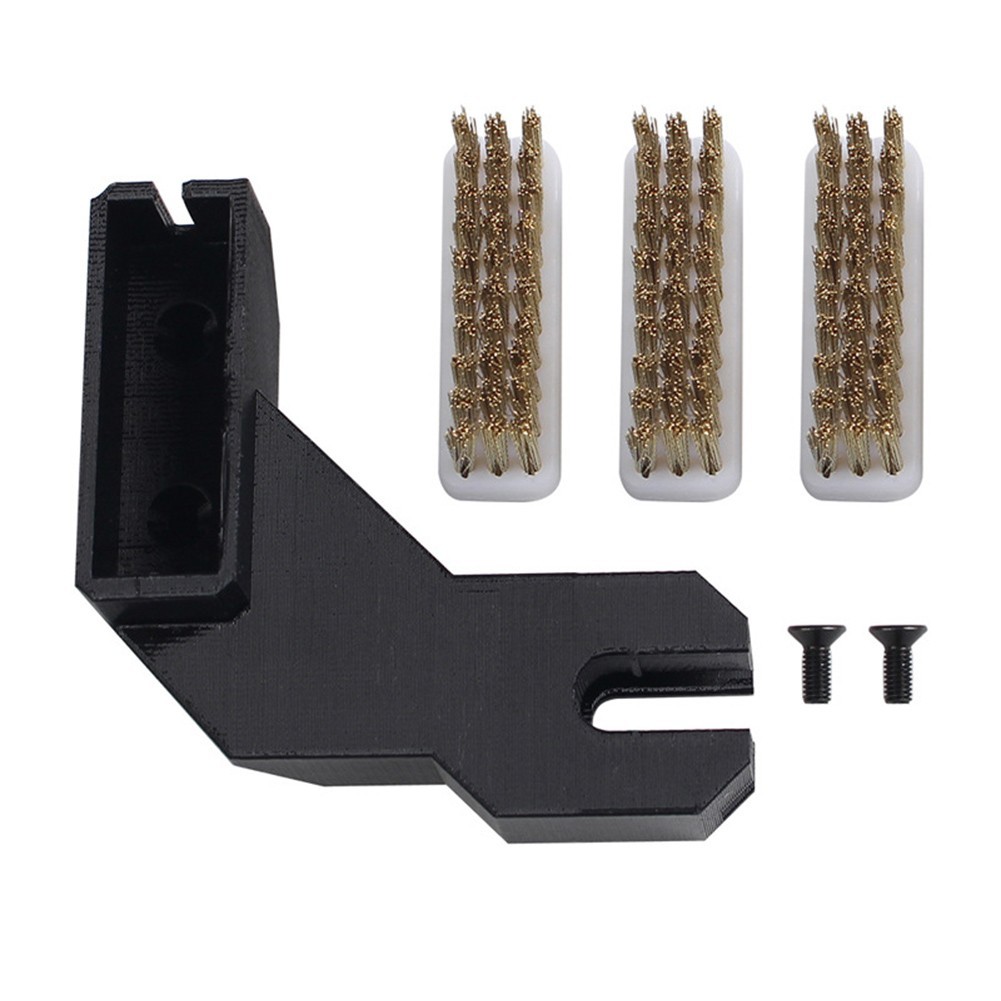 For Anycubic Vyper Nozzle Cleaner Brush with Screw Mounting Hardware in Package