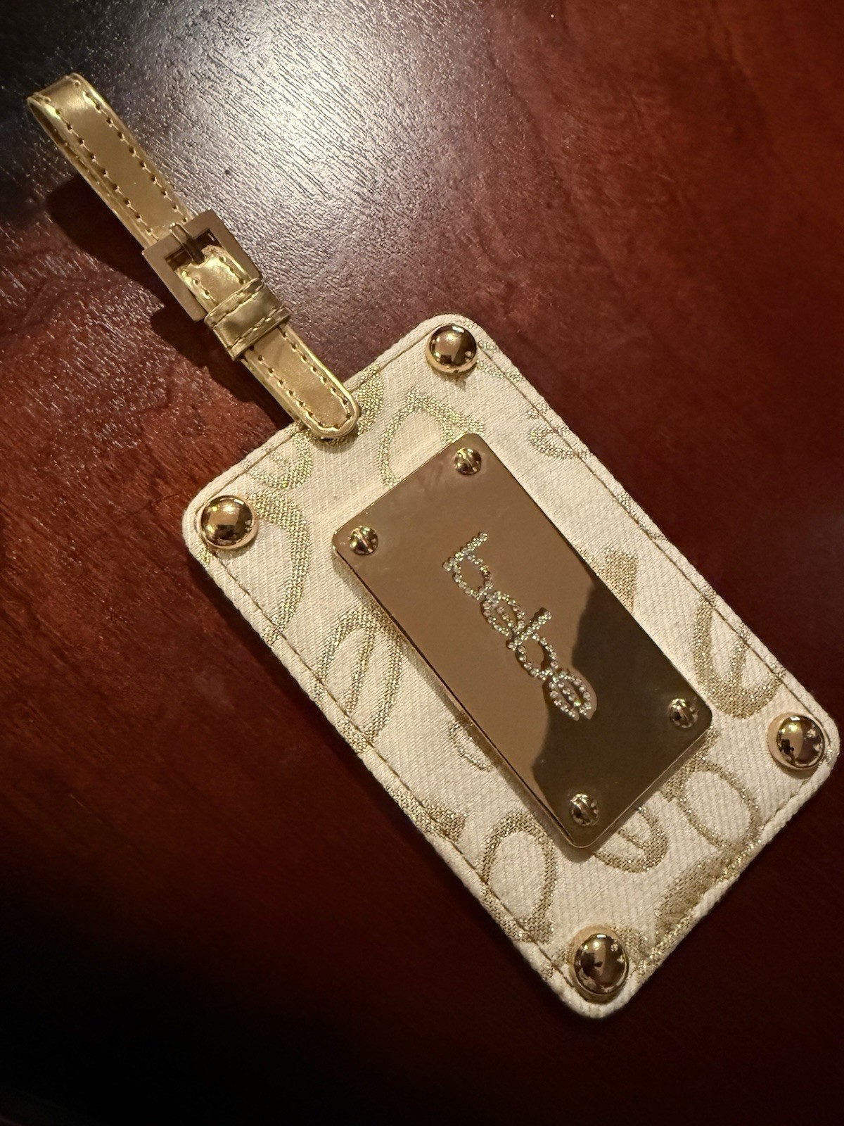 Bebe Luggage Logo Tag