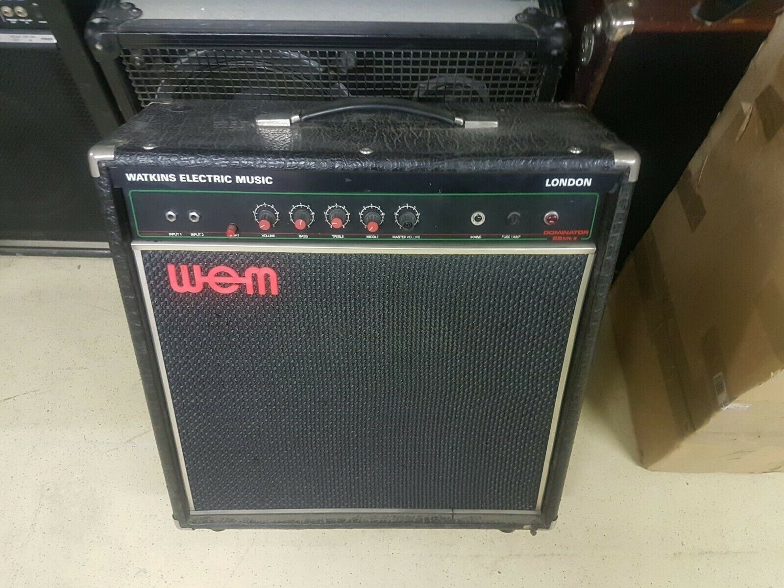 80's WEM Dominator 25 MK II COMBO -- made in England