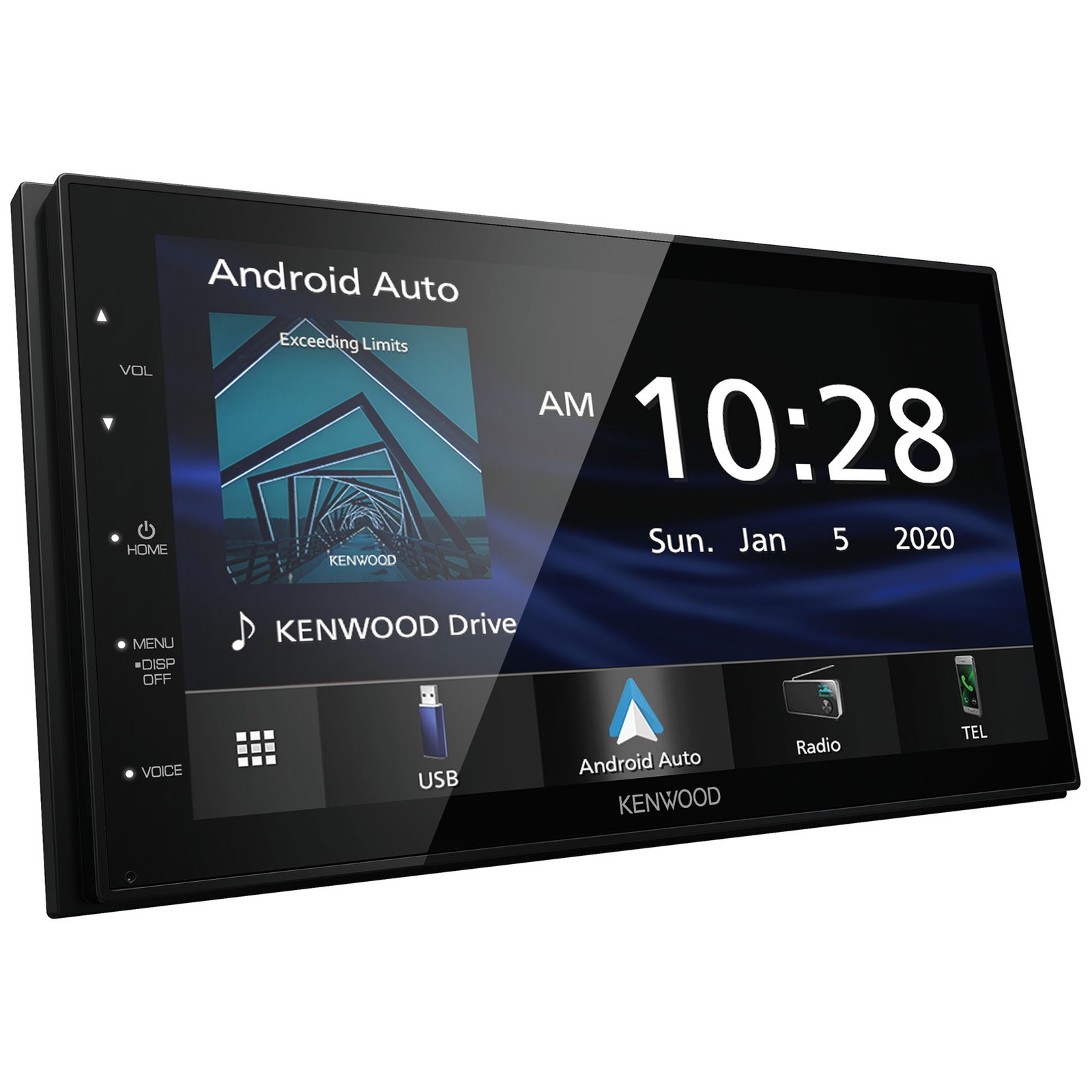 Kenwood DMX4707S MultiMedia Receiver (No CD) Compatible With Apple CarPlay & ...