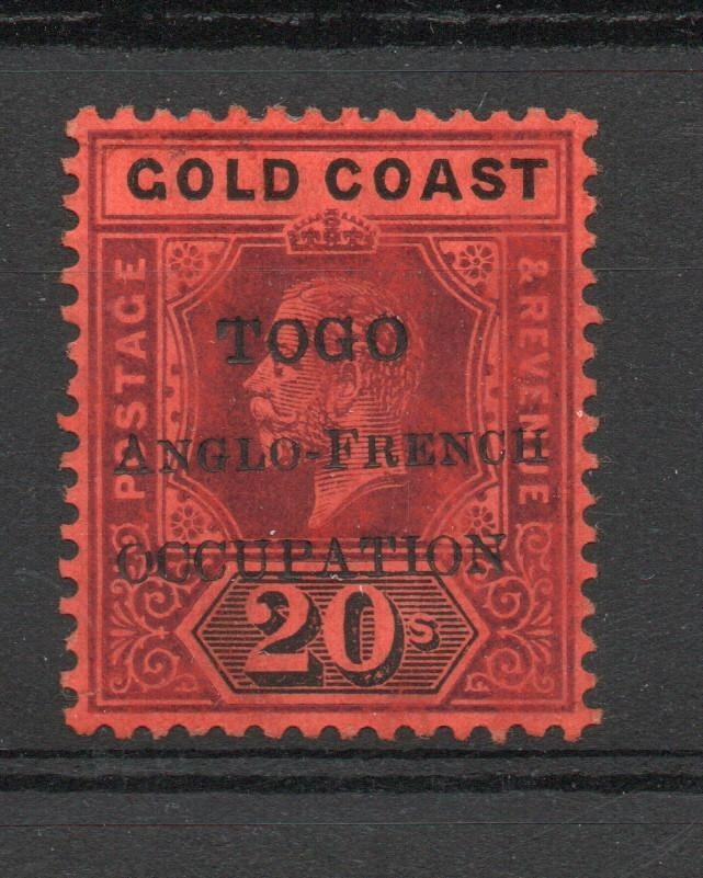 TOGO SG H 46 GV £1 WITH LOCAL OVERPRINT M/M