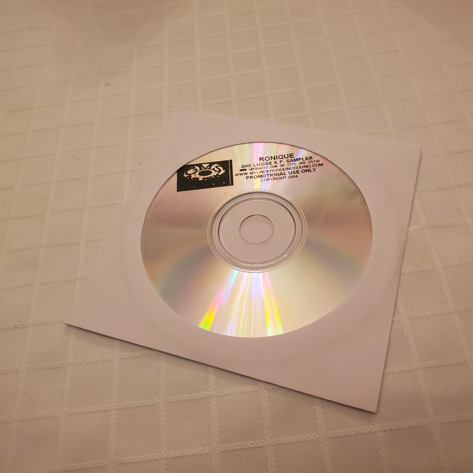 RONIQUE Cleveland Female Gangsta Rap Ohio Hip Hop 2004 Sampler Promo Let's Loc