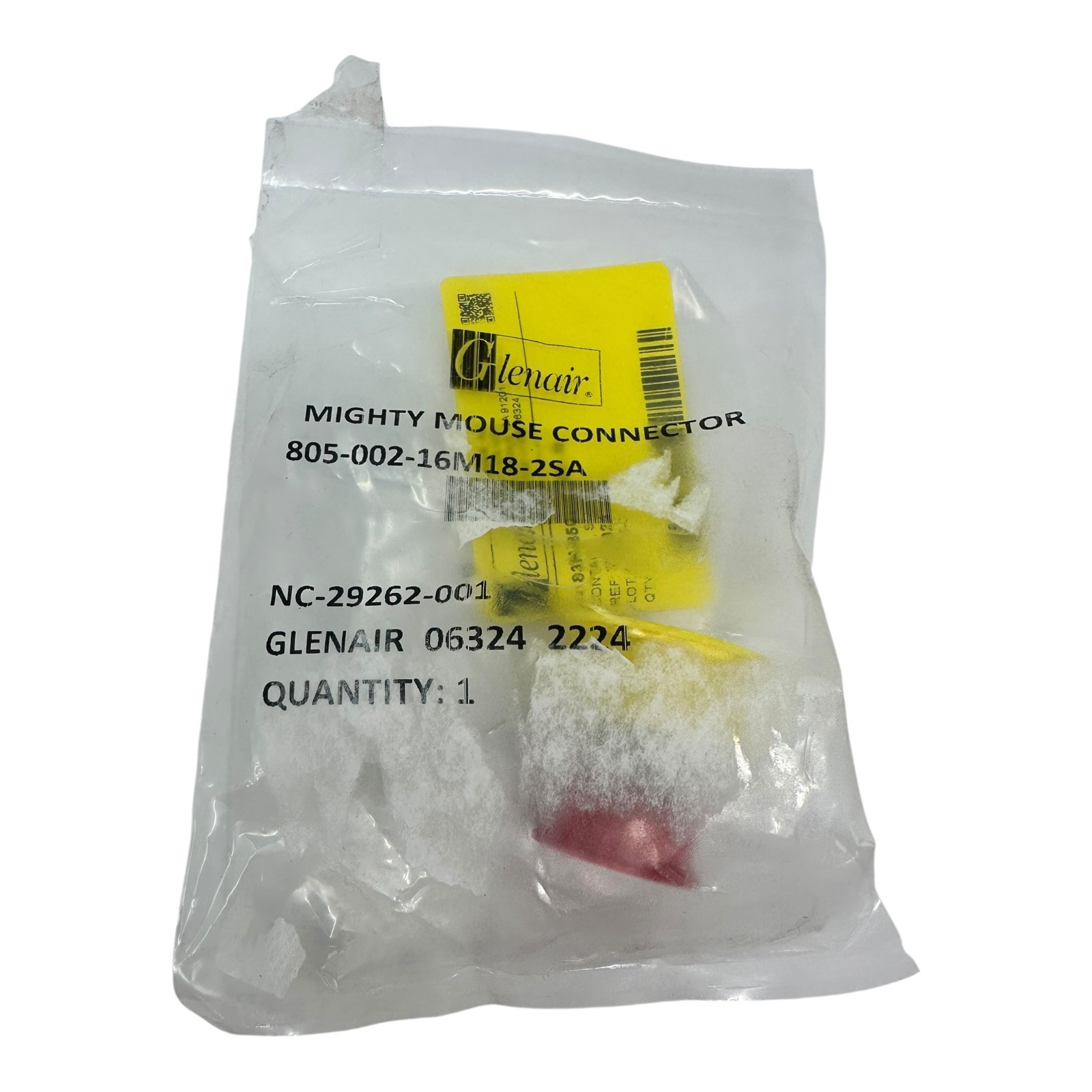 GLENAIR 805-002-16M18-2SA CONNECTOR w/CONTACT SET NEW/UNUSED SURPLUS