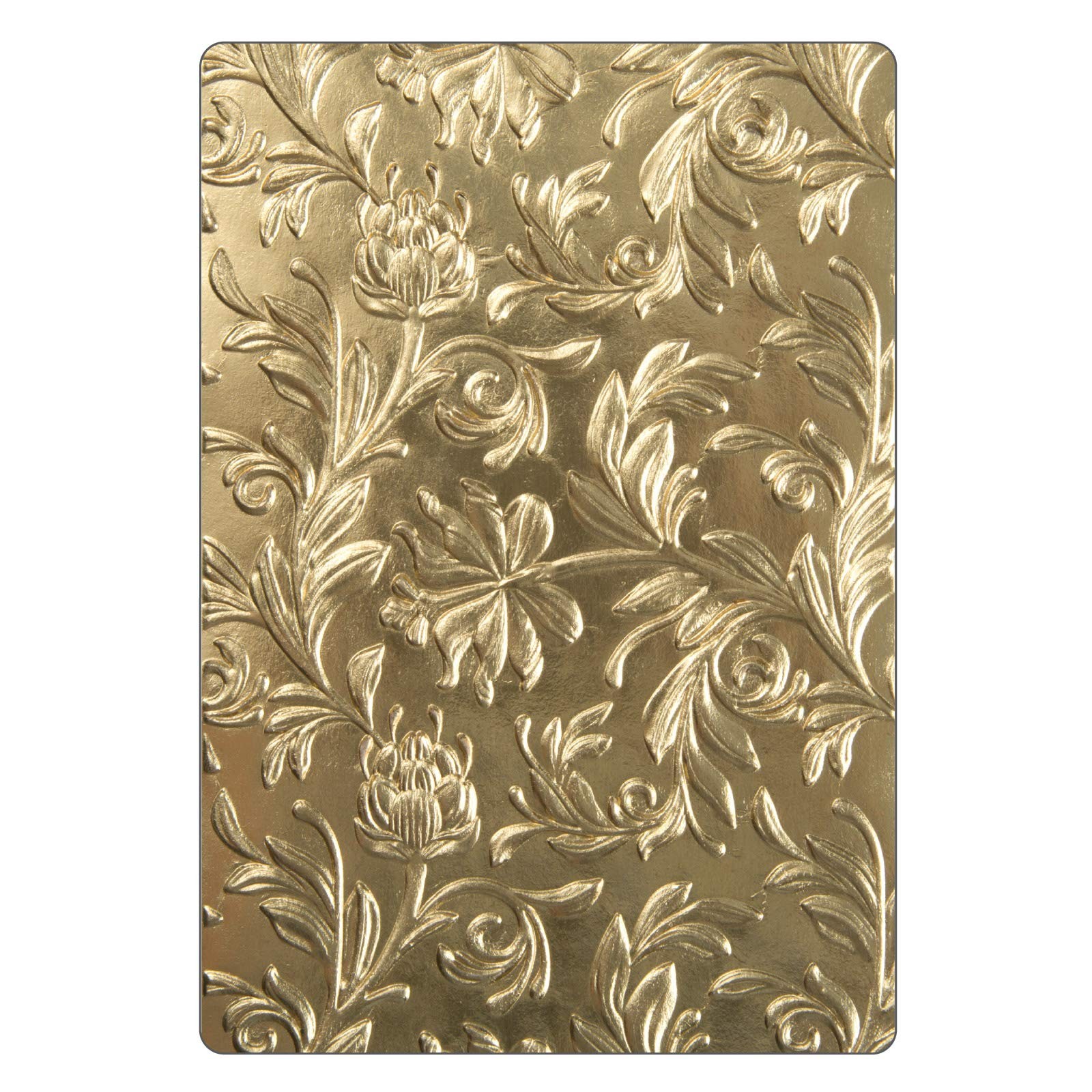 3-D Texture Fades Embossing, Botanical Folder
