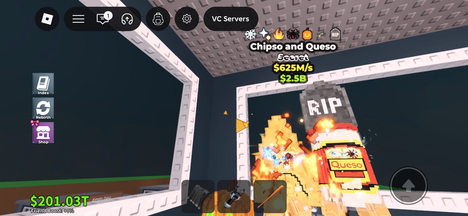 Chipso and Queso Secret RIP $625M/s  Steal A Brainrot Sab 