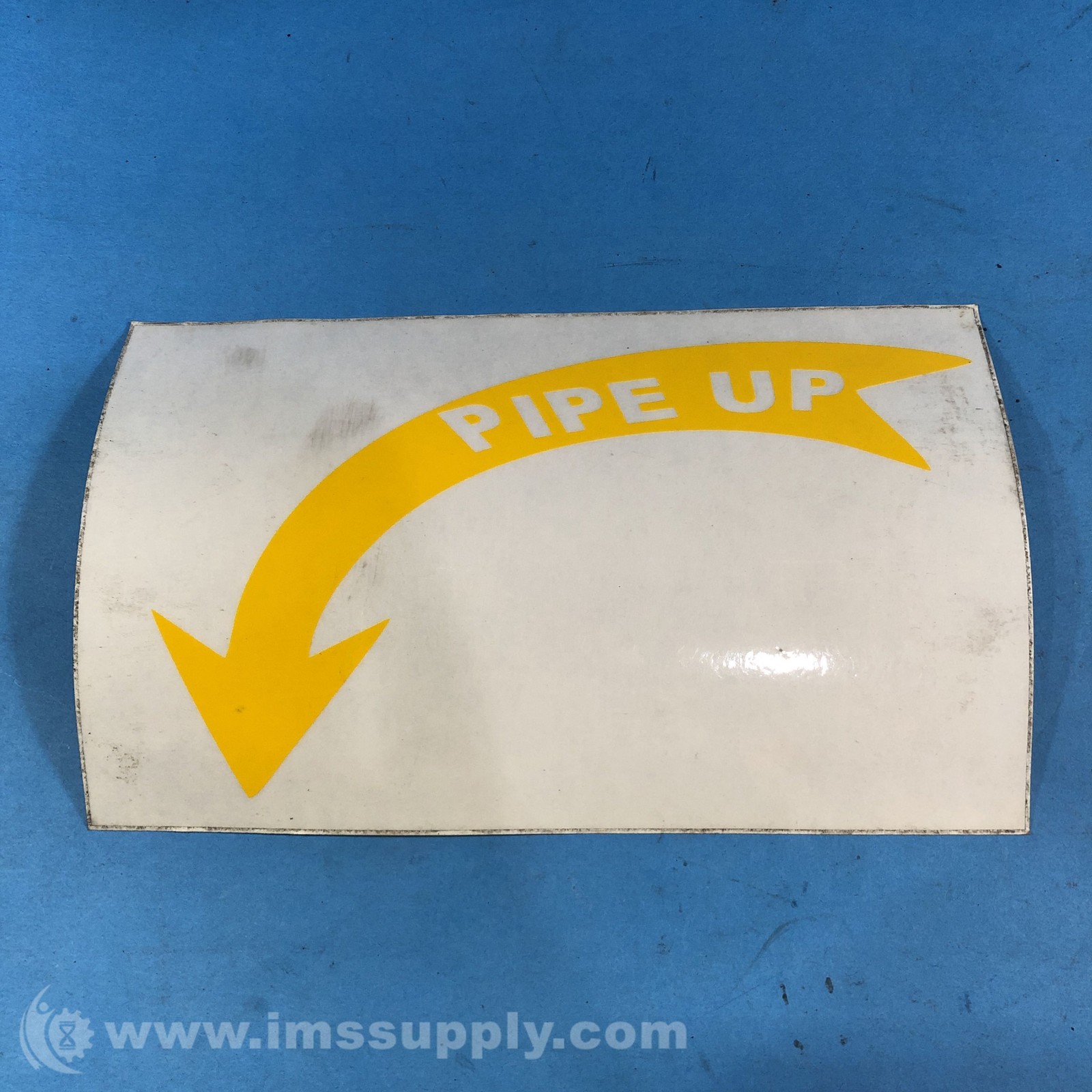 "PIPE UP" Sticker Label FNIP