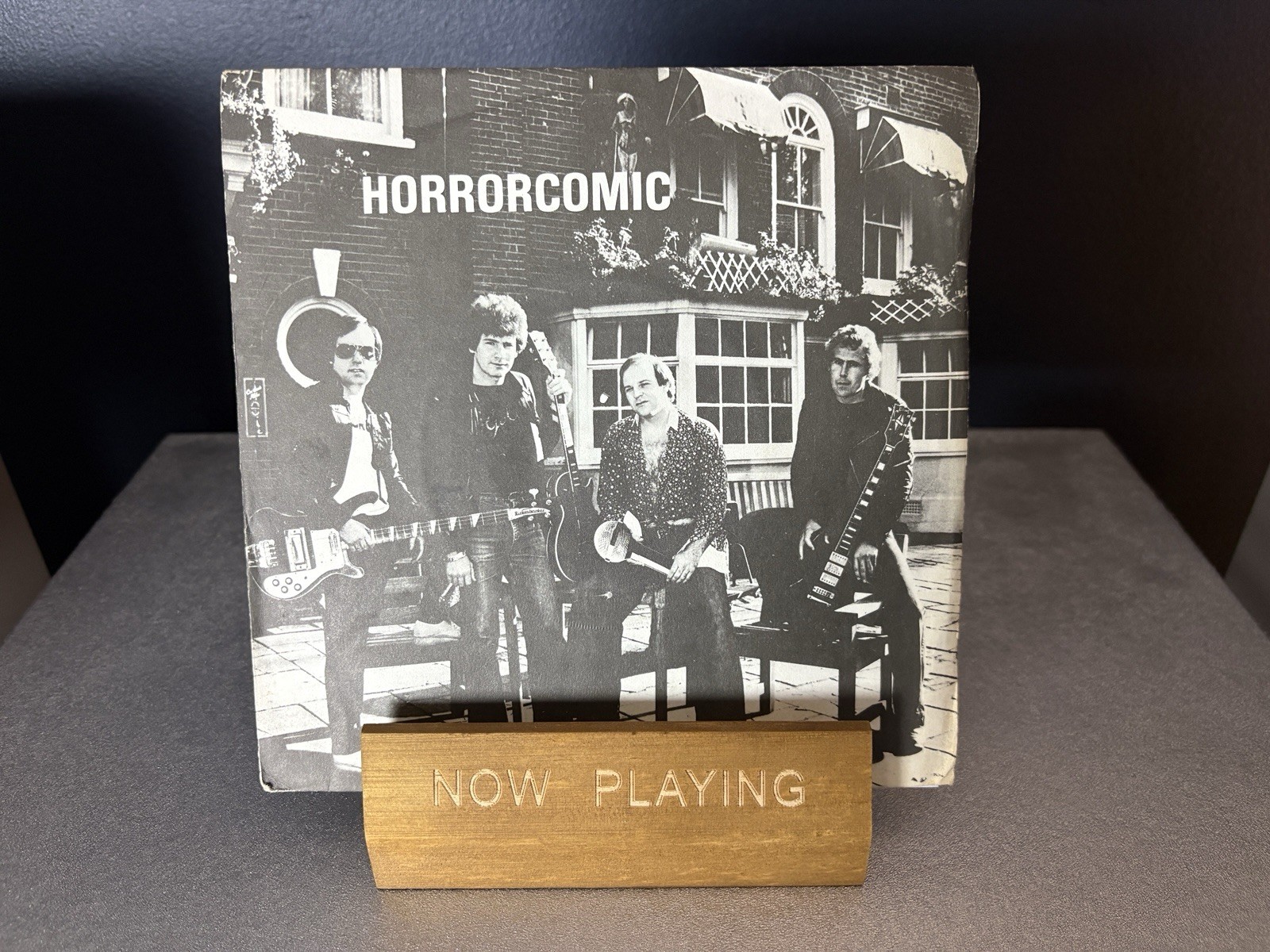 Horrorcomic I Don’t Mind UK 1978 Rare 7” Vinyl Lightning Records VG+/VG+