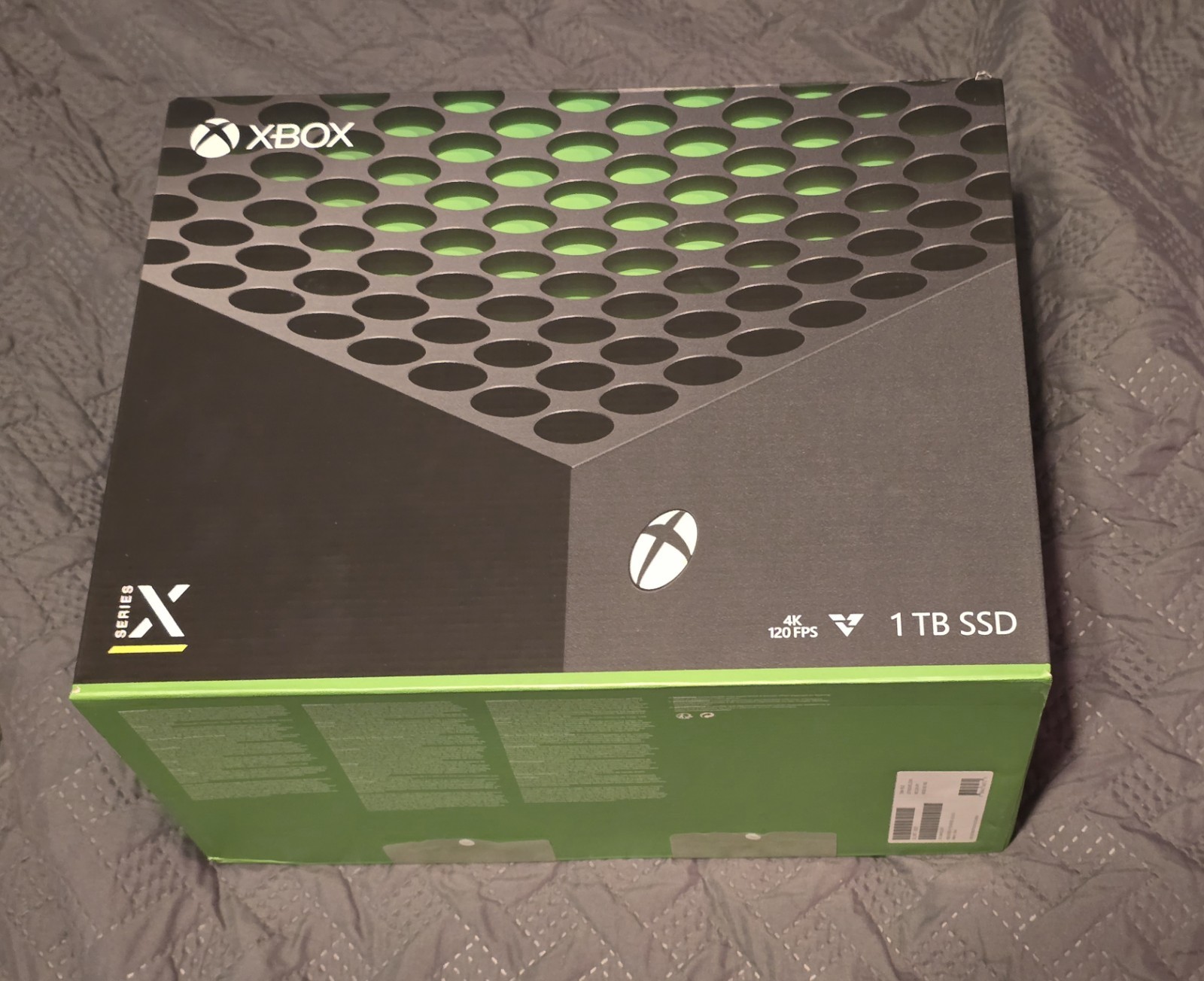 EMPTY BOX Xbox Series X 1TB Console, Includes Internal Foam Inserts