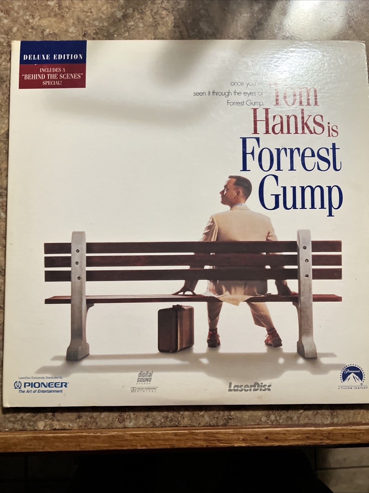 Forrest Gump Laserdisc Deluxe Widescreen Edition Extended Play LD Tom Hanks