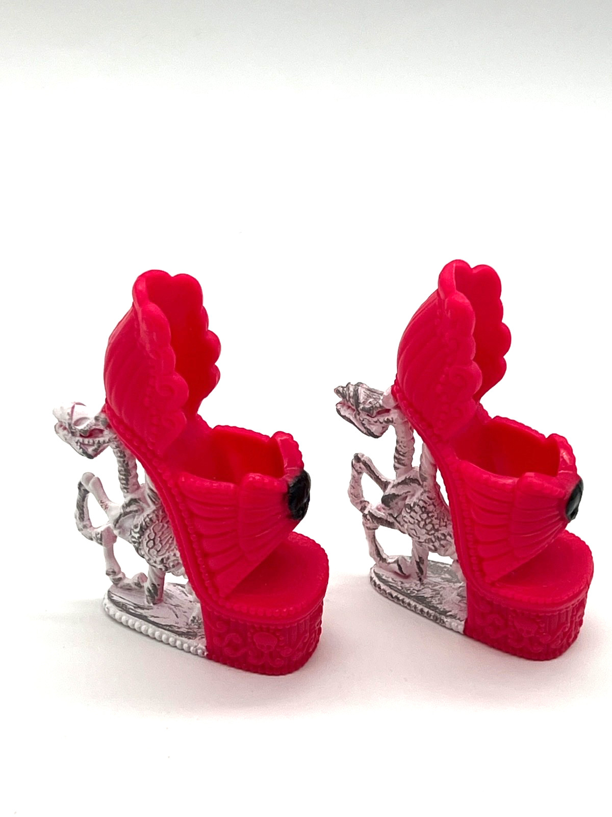 Monster High Gooliope Jellington Freak Du Chic Red Shoes Replacement Accessory