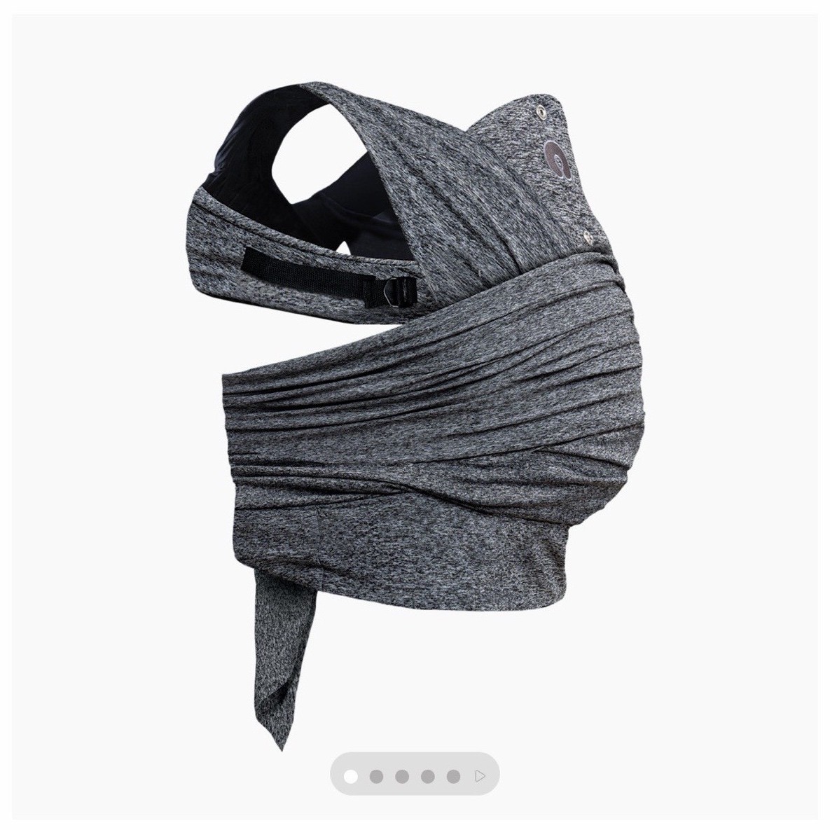 Boppy ComfyFit Adjust Hybrid Baby Carrier Gray Size Adjustable Multi-Carrying