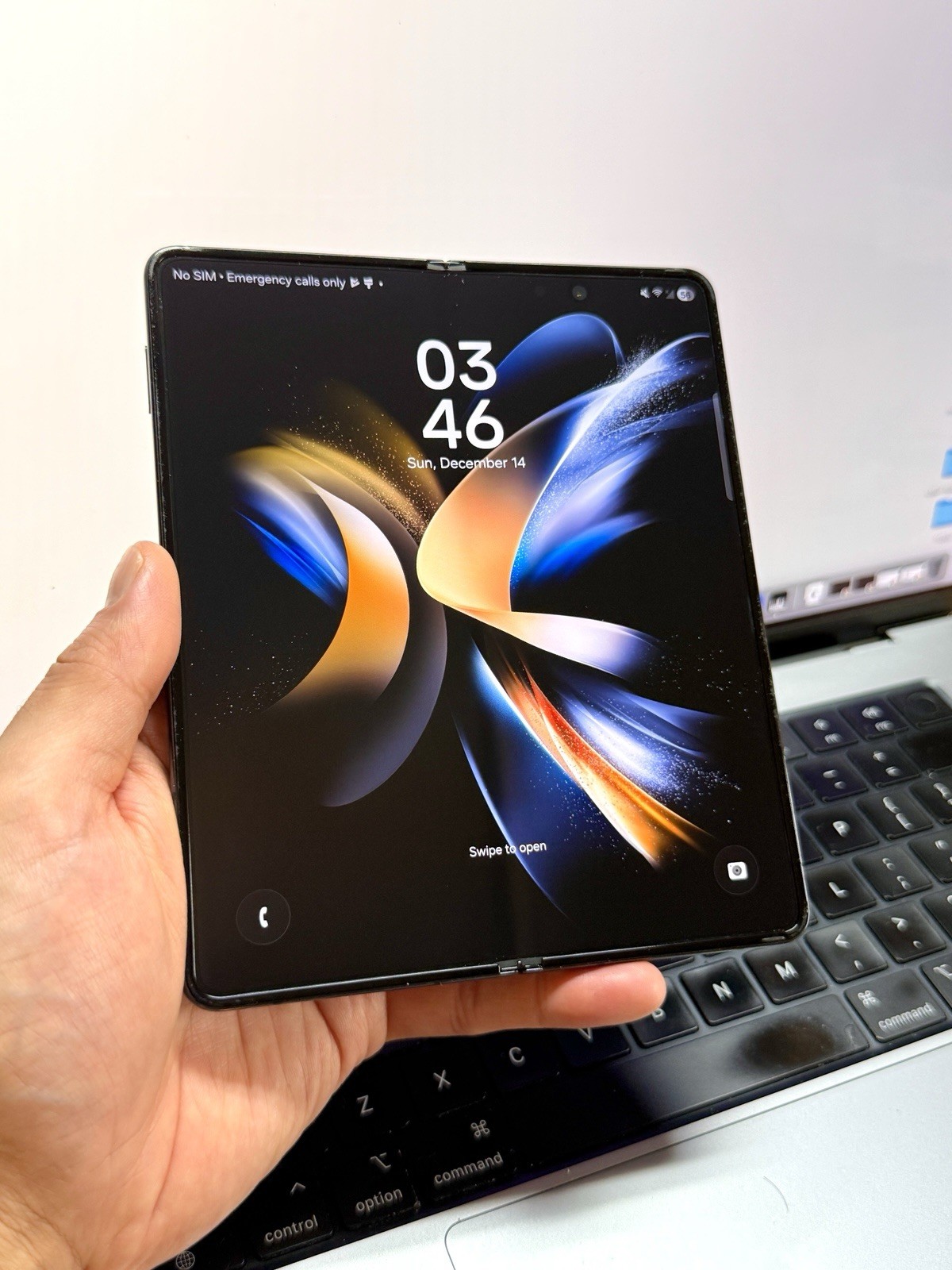 Samsung Galaxy Fold 4 512GB Unlocked Phantom Black #23300*