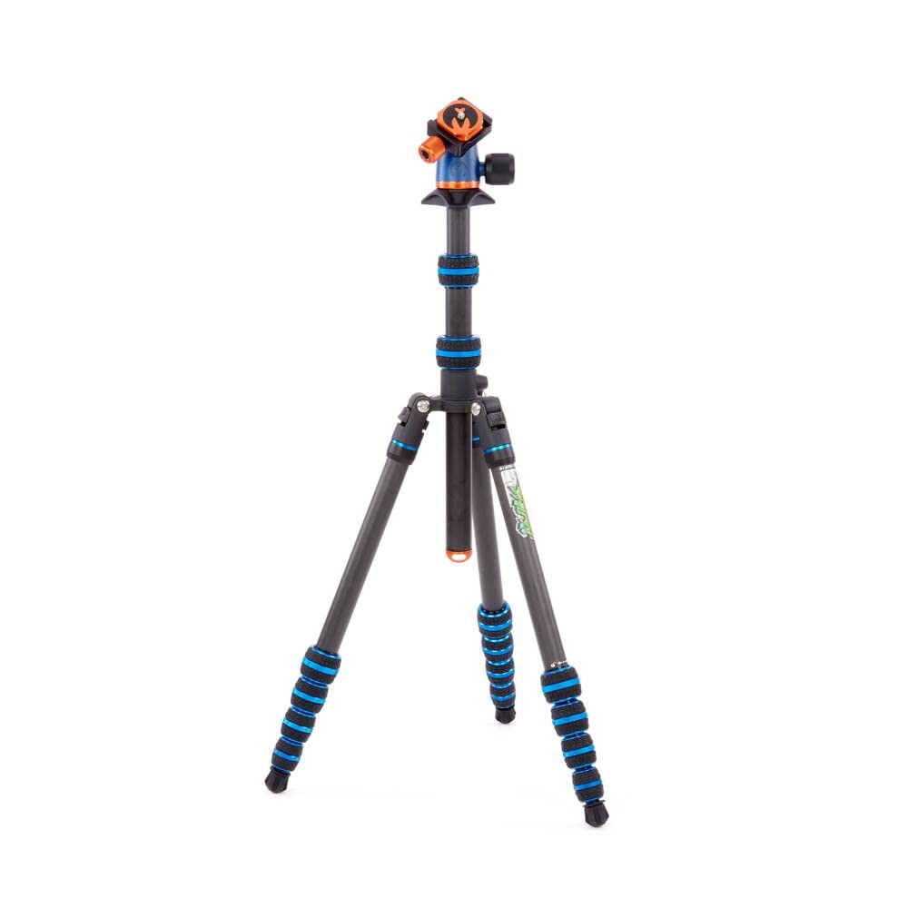 3 Legged Thing Punks Brian 2.0 Carbon Fibre Travel-Friendly Tripod.,