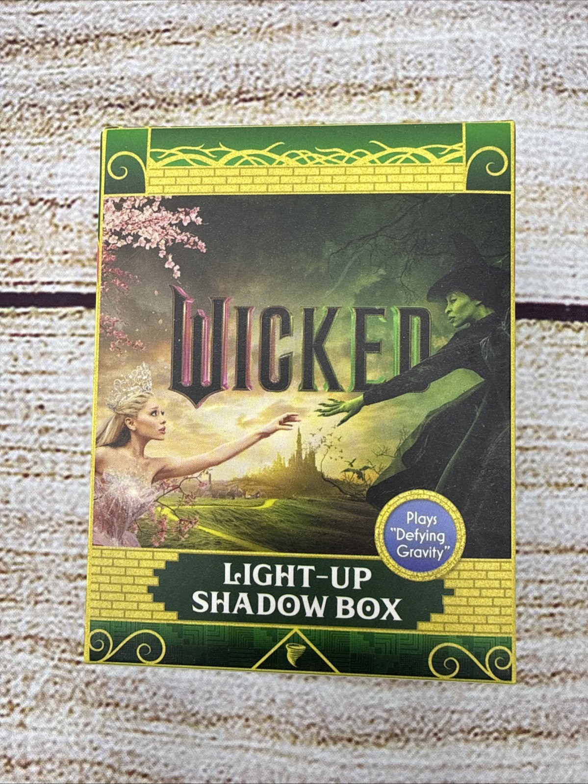 RP Minis WICKED Light-Up Shadow Box (Plays “Defying Gravity”) -New In Sealed Box