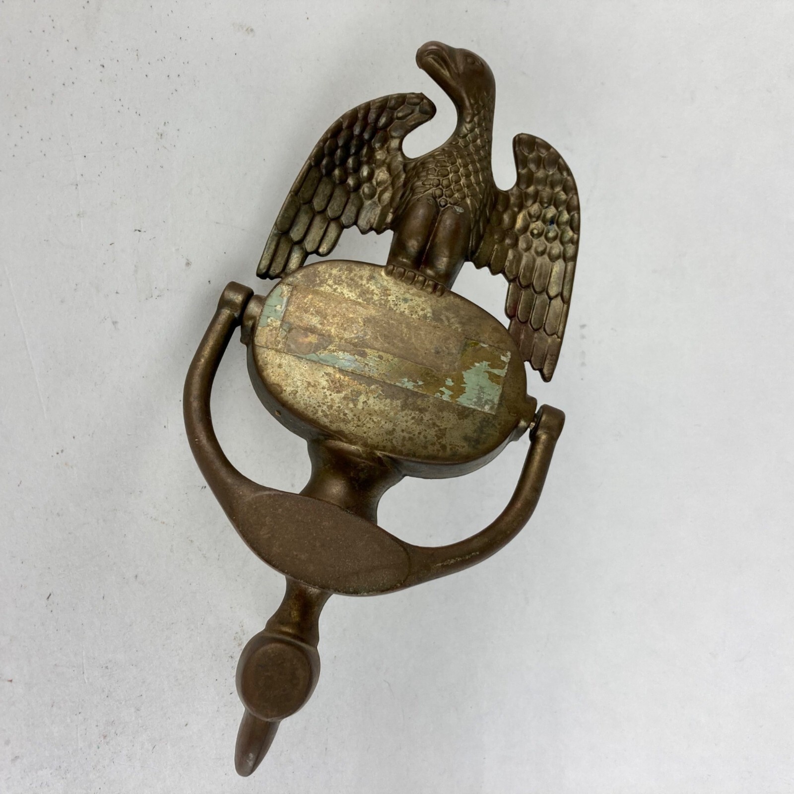 Vintage Brass Eagle Door Knocker 8"
