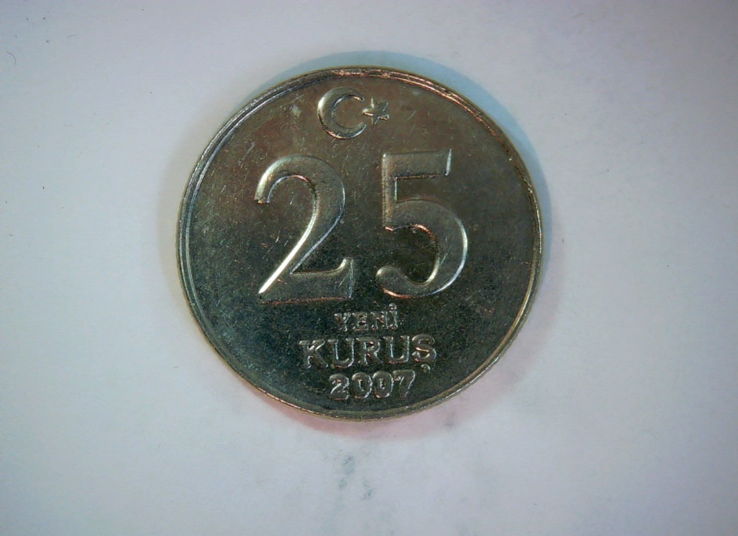 Turkey 2007 25 Kurus Republic of Turkey (Mustafa Kemal Atatürk portrait) 25 Kuru