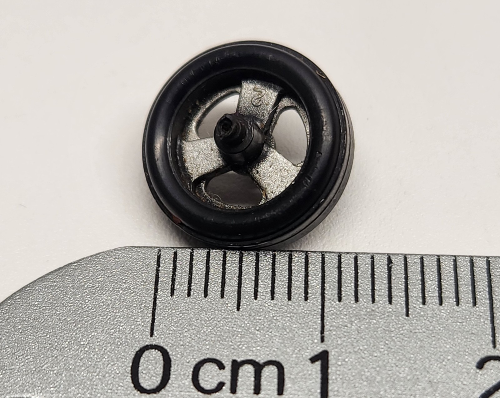 1981-1993 TYCO H.O. Dirt Bike Slot Car motorcycle Front WHEEL