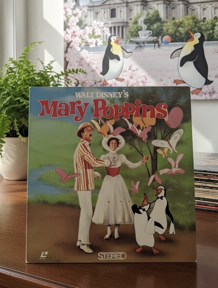 MARY POPPINS 2-Laserdisc LD SET VERY GOOD CONDITION RESTORED AND REMASTERED RARE