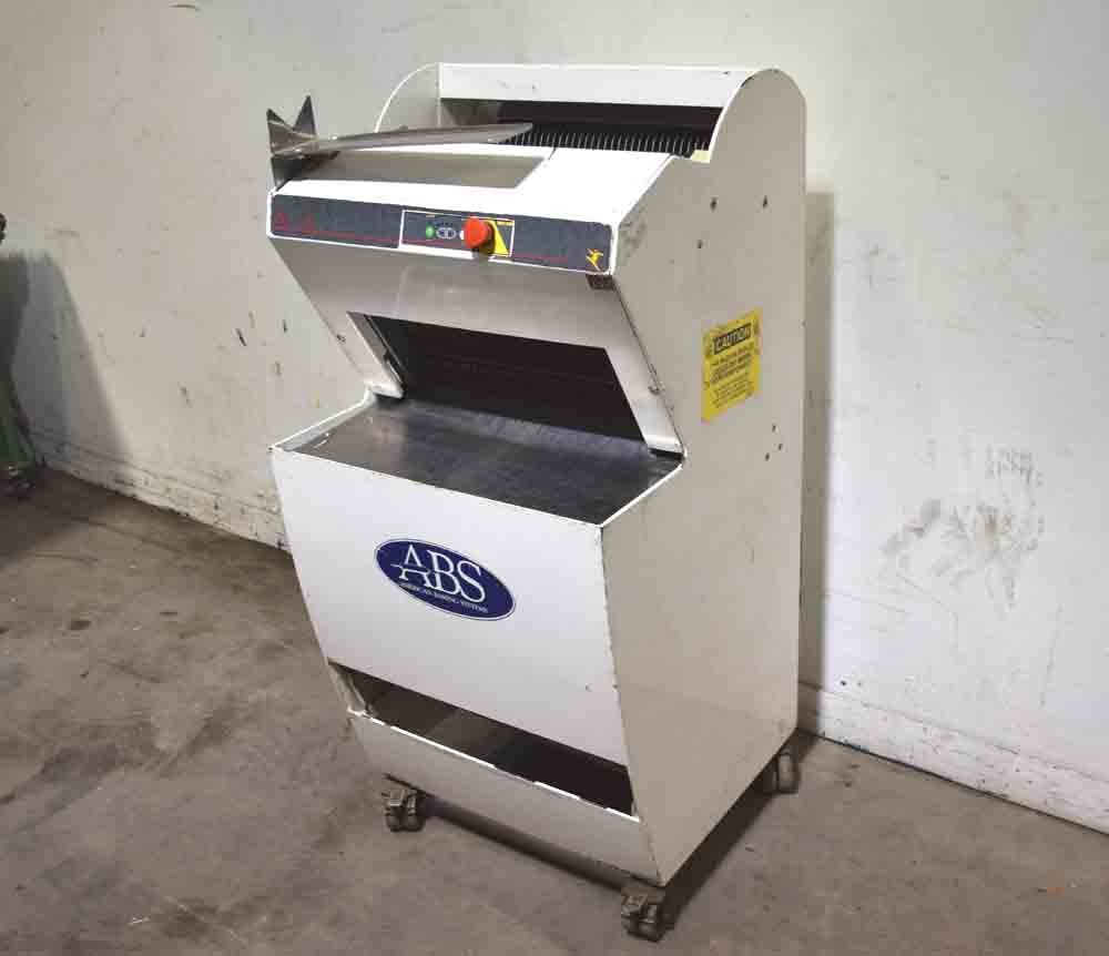 ABS JAC ECN/4A01 Commercial Bakery Bread Slicer Cutter 36-Blade 17"W Yr:1999