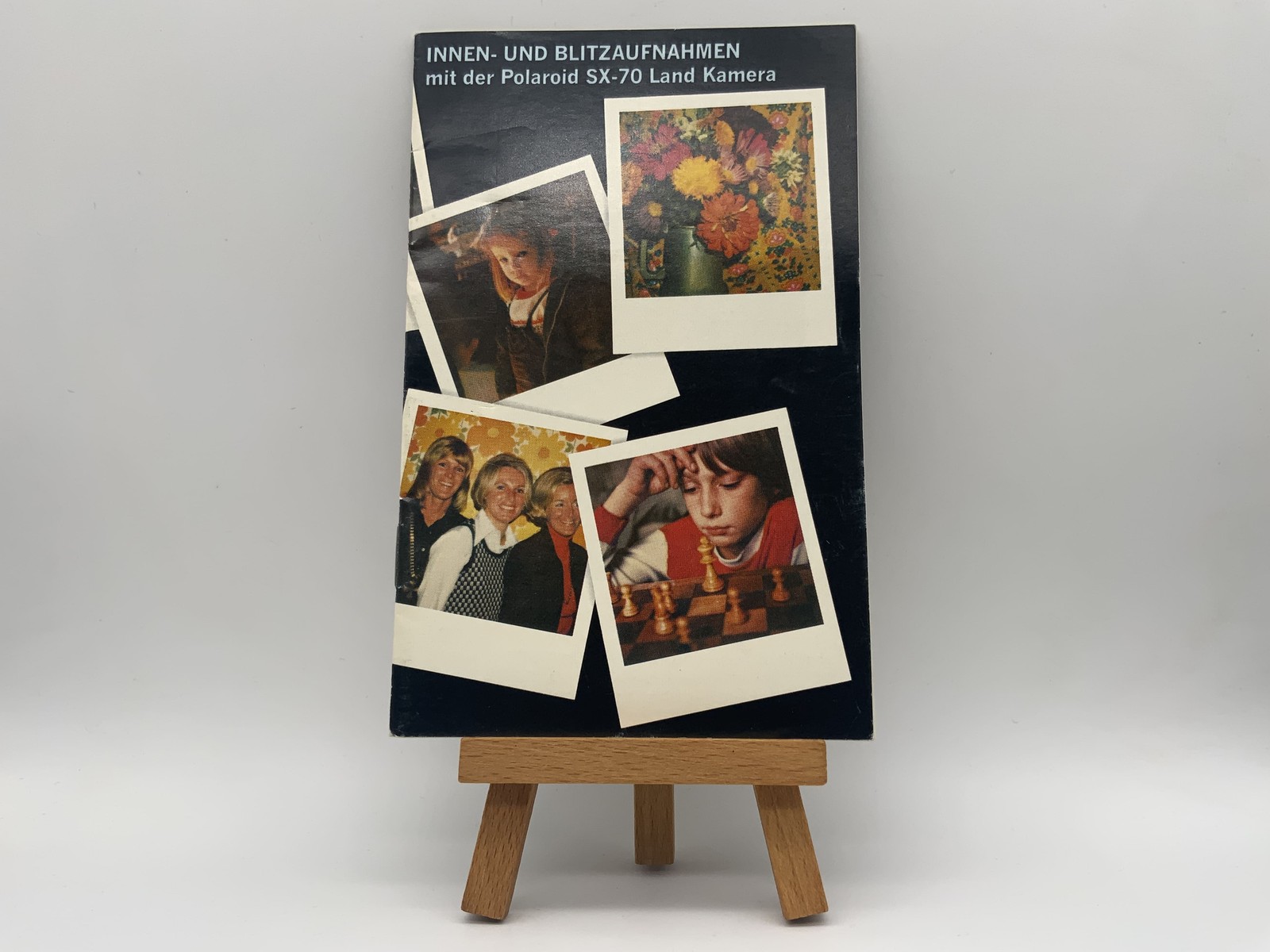 Polaroid SX-70 Inside And Blitzaufnahmen Manual German