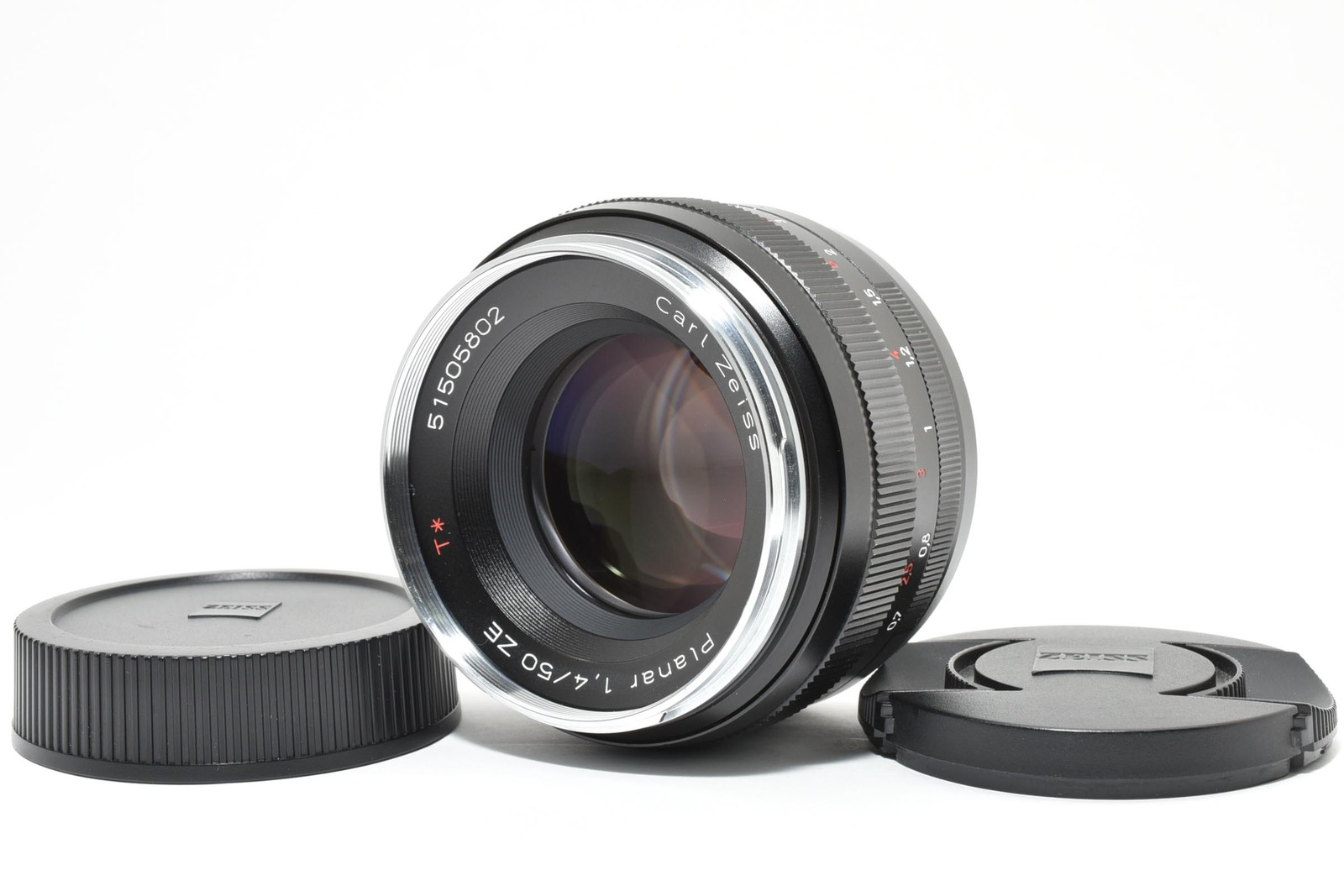 [ Almost Unused ] Carl Zeiss Planar 50mm f/1.4 ZE for canon EF Mount From JAPAN