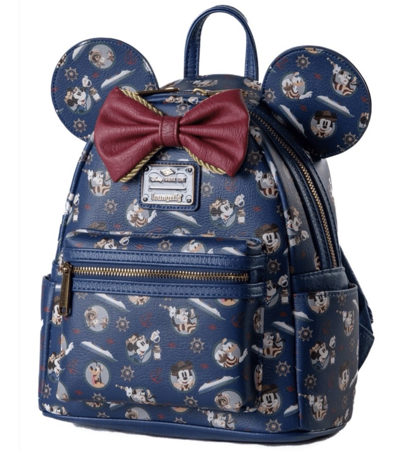 Disney Cruise Line Treasure Adventure Mickey & Friends Loungefly Mini Backpack