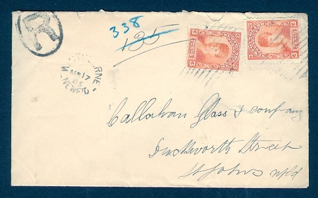 NEWFOUNDLAND WHITBOORNE MR 17/05 SPLIT CIRCLE REG TO ST JOHN'S