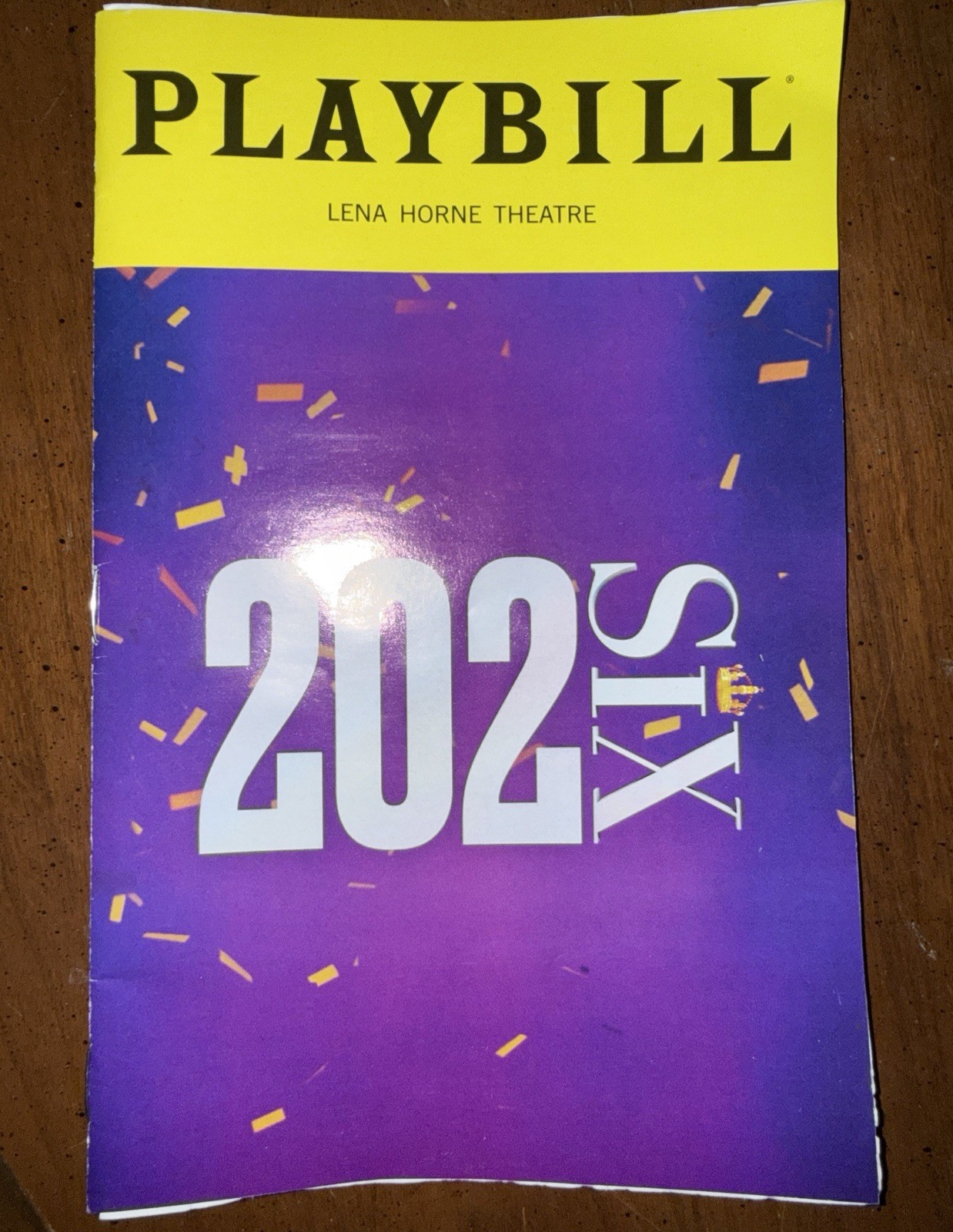 Six The Musical Broadway March 2026 Limited Edition Playbill 5.0 New Cast