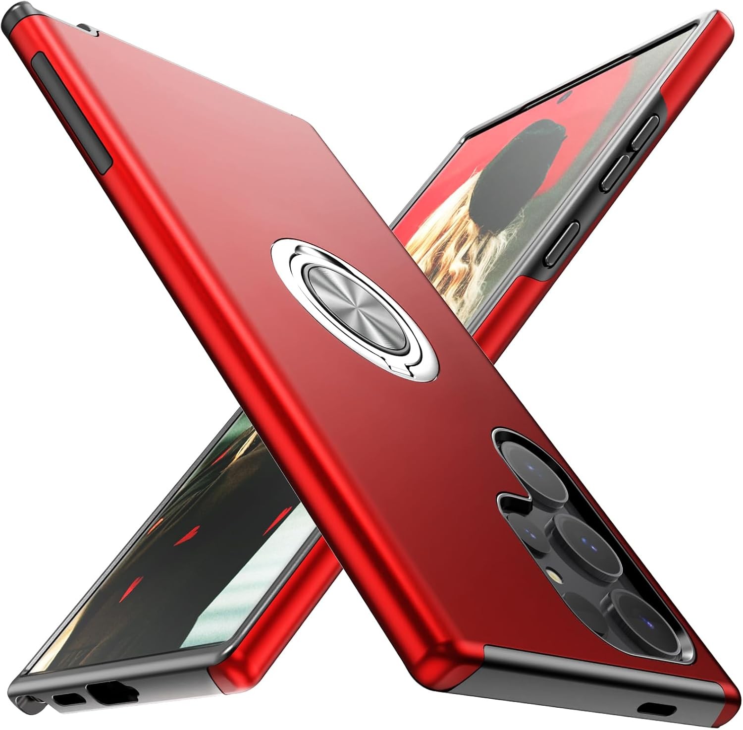 Case for Samsung Galaxy Ultra with Tempered Glass Screen Protector