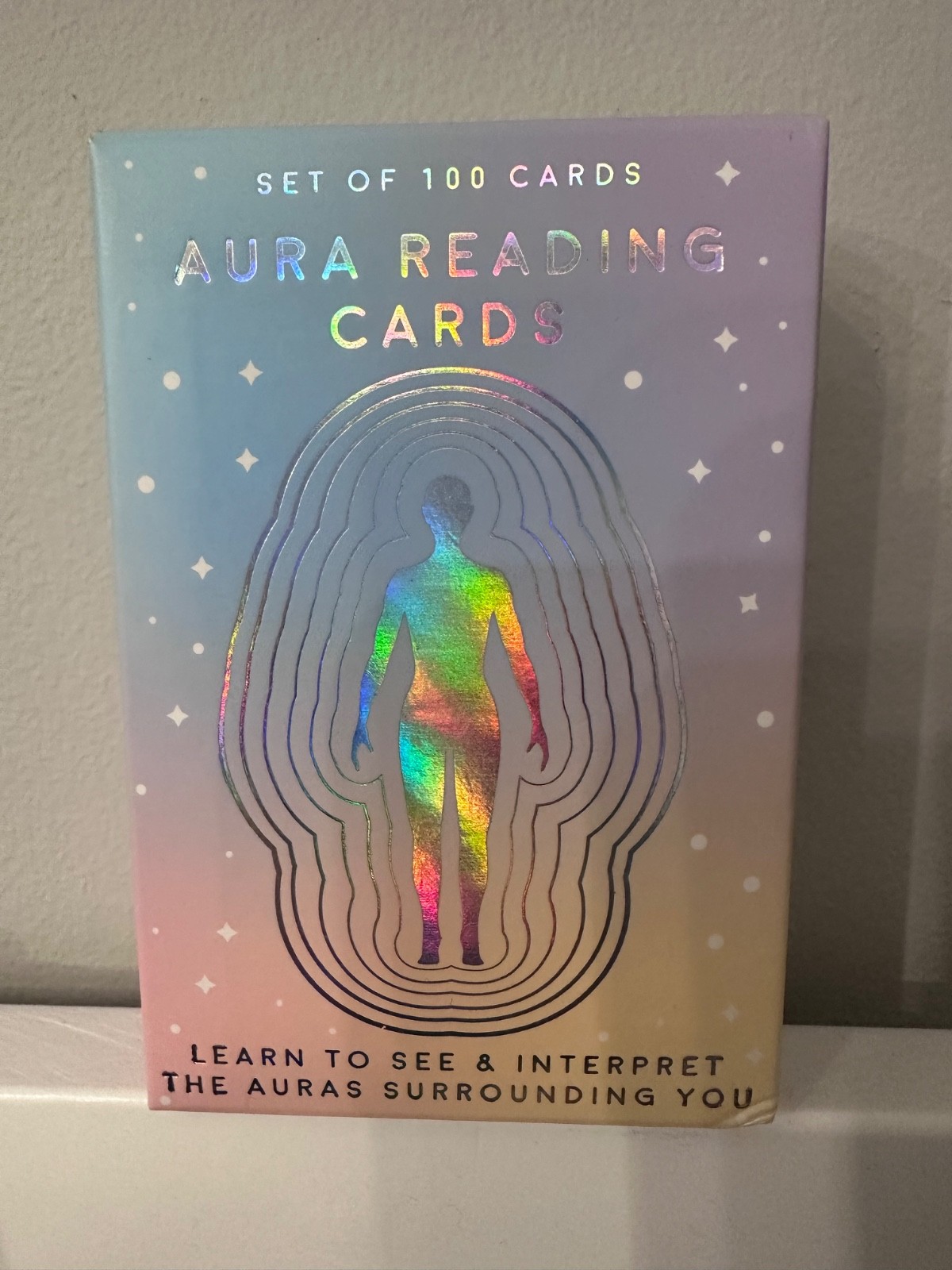 Gift Republic Aura Reading Cards Deck New Sealed Spiritual Oracle Cards