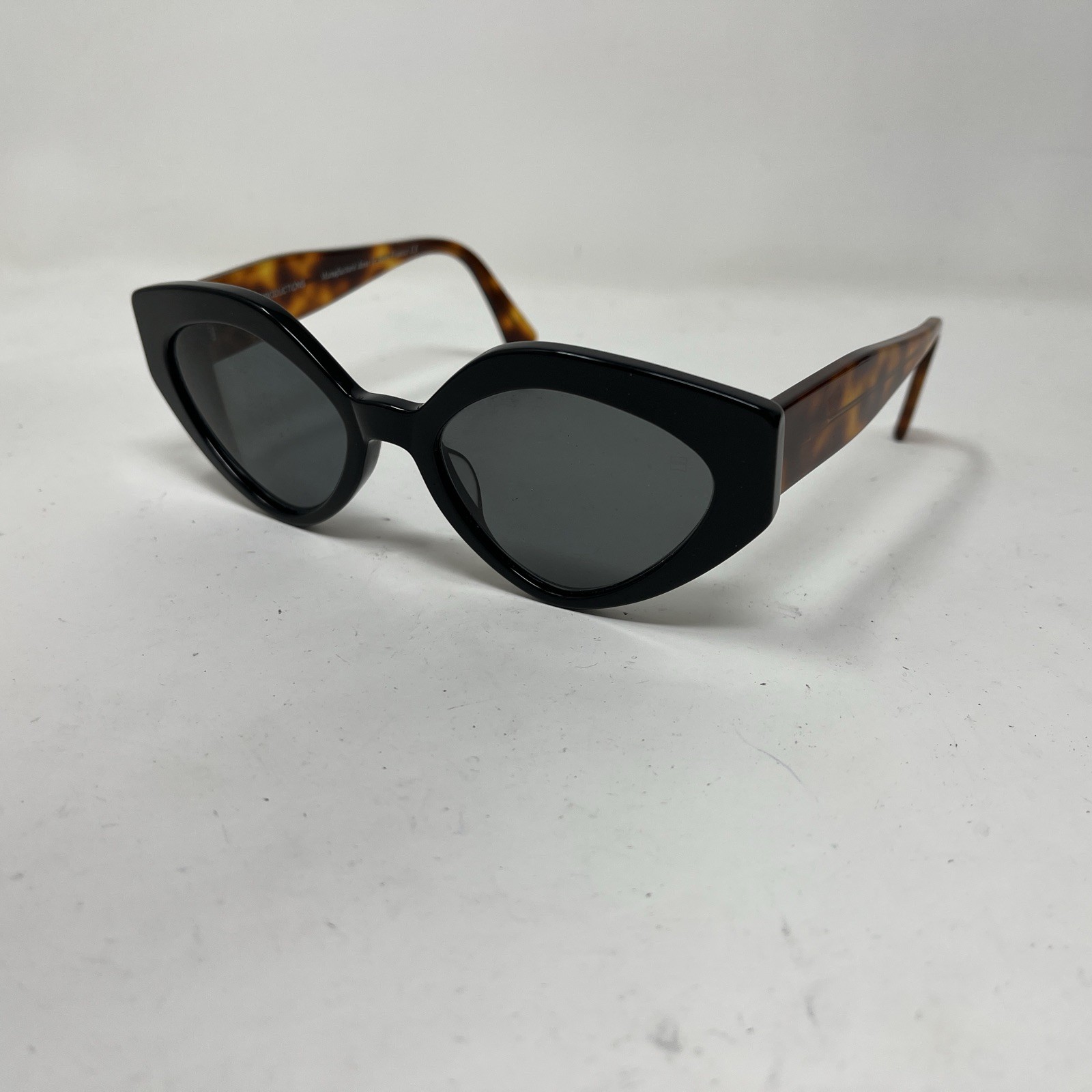 TRANCTION PRODUCTIONS EYEWEAR BOUGAINVILLE TORTOSIE BLACK NOIR EYEGLASSES RL35