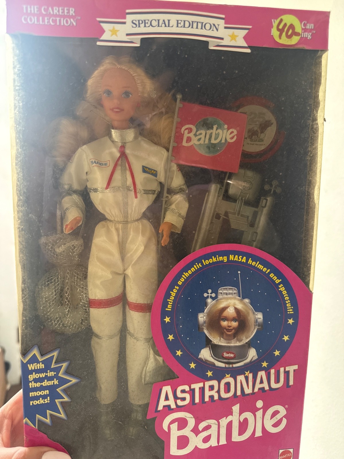 Vintage 1994 Astronaut Barbie Doll The Career Collection Special Edition New