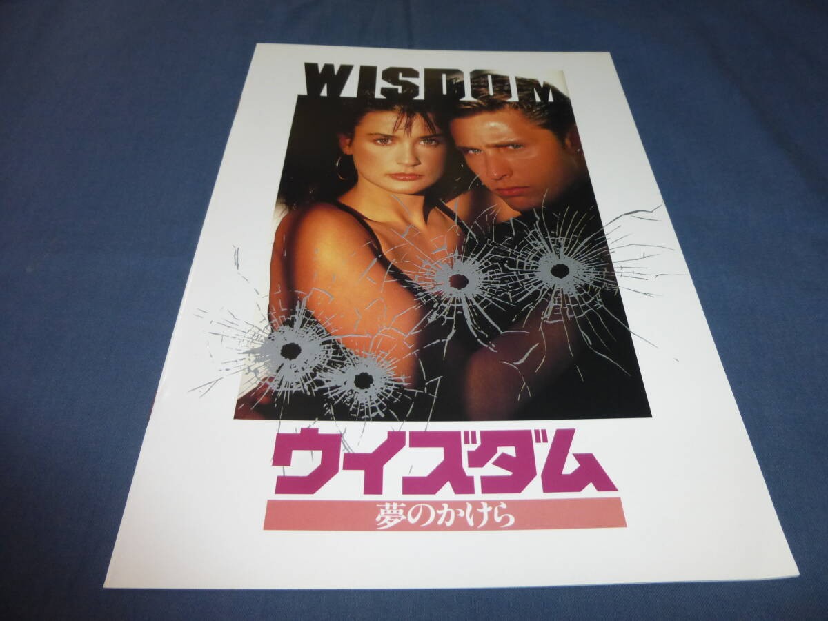 (402) Beautiful! Movie pamphlet Wisdom: Fragments of Dreams 1988 Emilio Estevez,