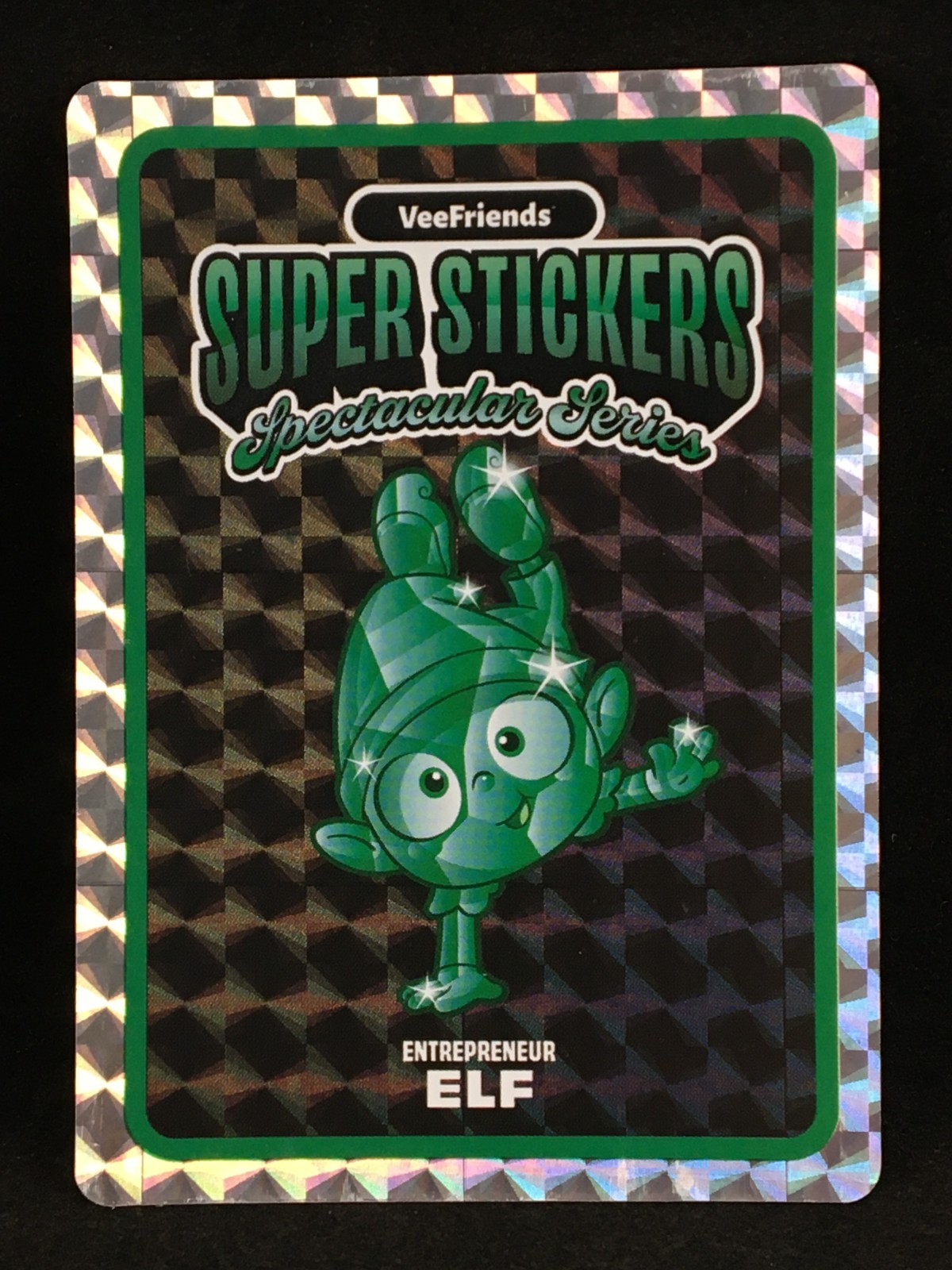 Entrepreneur Elf 2026 VeeFriends Super Stickers Spectacular EMERALD SP